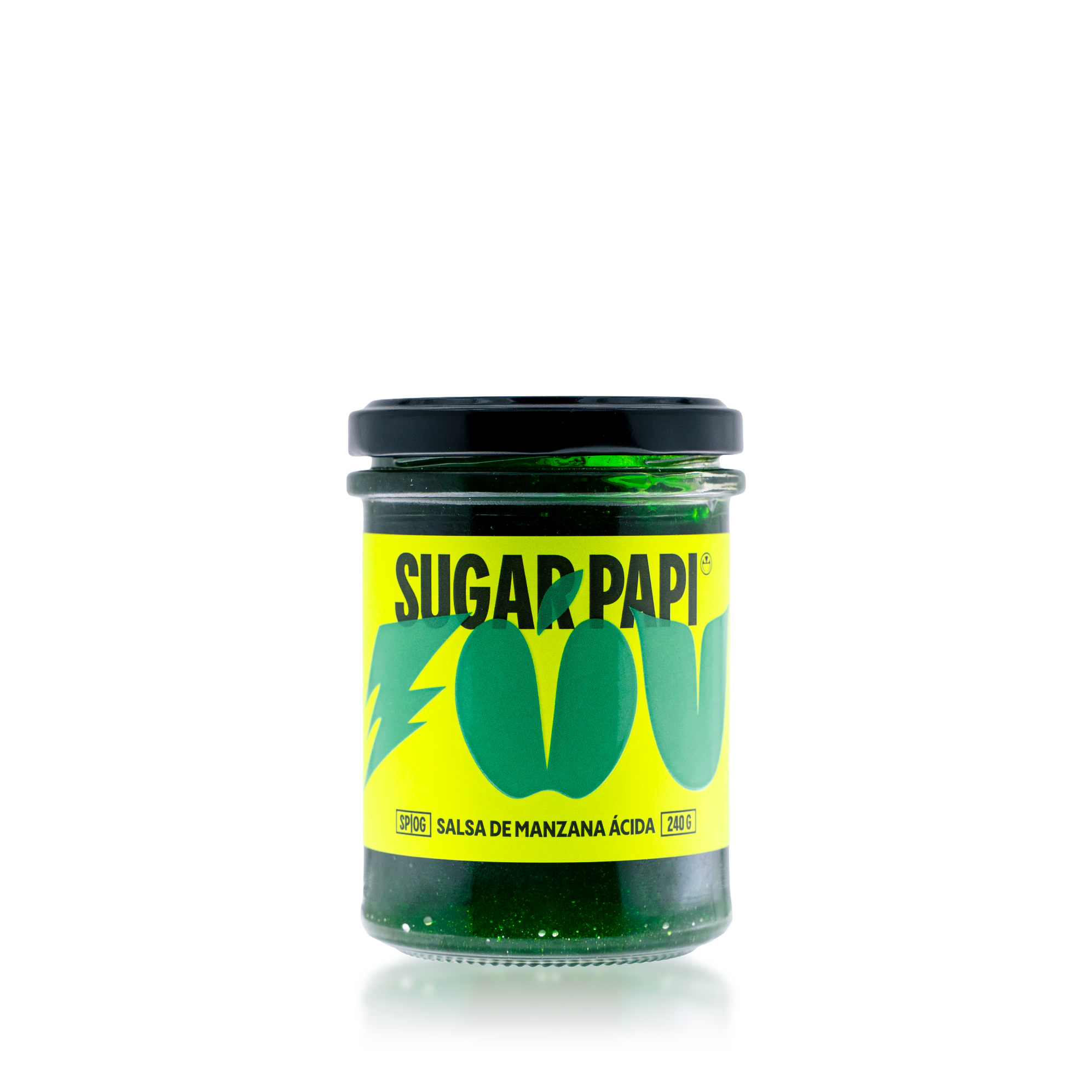 Salsa de manzana ácida
